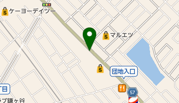カットハウスA&Eの地図画像