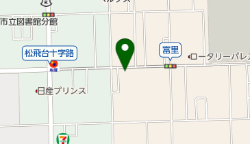 美容室くろかみの地図画像