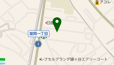 鎌ケ谷浴場の地図画像