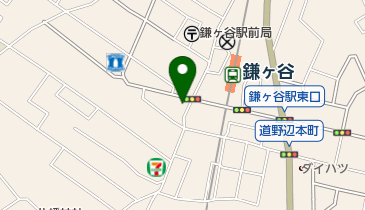 理容まつはしの地図画像