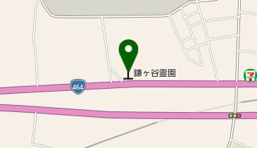 鎌ケ谷霊園の地図画像