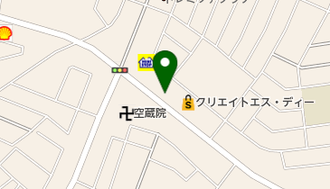 サンク美容室の地図画像