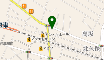 クリーニングミツミネ 君津本店の地図画像