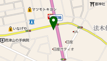 有限会社増田モータースの地図画像