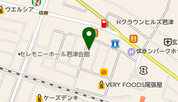 キャッツアイの地図画像