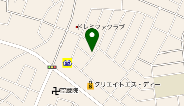 岩沢動物病院の地図画像