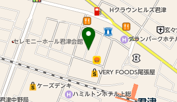 アッシュ美容室の地図画像