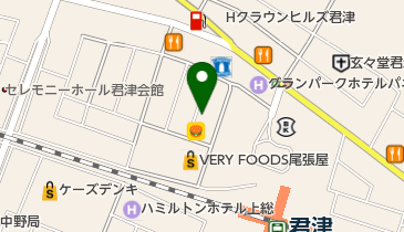 君津コンタクトクリニックの地図画像