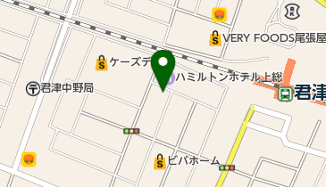 東亜道路工業株式会社君津出張所の地図画像