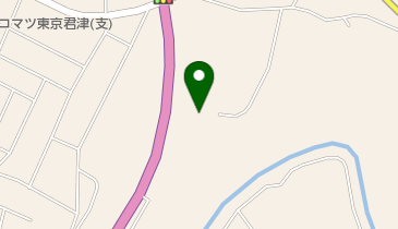 君津の湯の地図画像