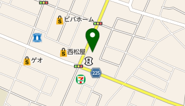 ピザーラ君津店の地図画像