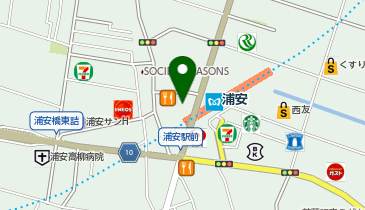 ニチイケアセンター浦安の地図画像