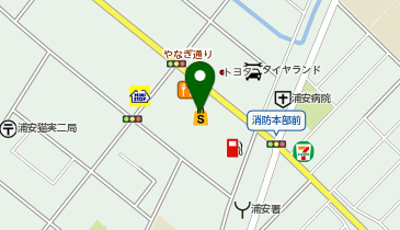 ジョーシンアウトレット浦安店の地図画像