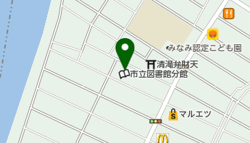 浦安市 堀江公民館の地図画像