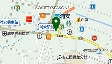 浦安バレエアカデミーの地図画像