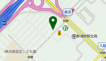 サンポースクールショップサンポー美浜本店の地図画像