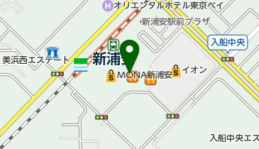 株式会社白洋舎 モナサービス店の地図画像