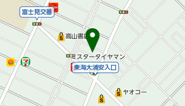 富士見クリーニングの地図画像