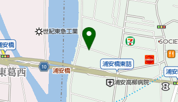 有限会社葛南防災の地図画像
