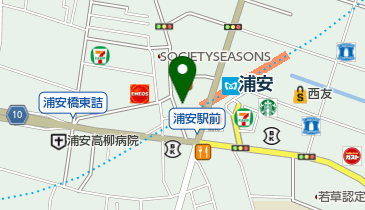 ベアースポーツの地図画像