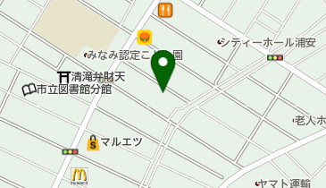 山田鉄筋工業株式会社の地図画像