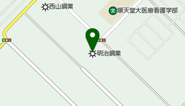 明治鋼業株式会社 浦安第三工場の地図画像