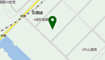 田中鉄鋼販売株式会社浦安支店の地図画像