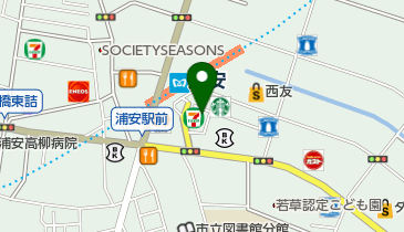 シーボン.フェイシャリストサロン浦安店の地図画像