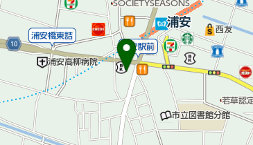 エルム美容室の地図画像