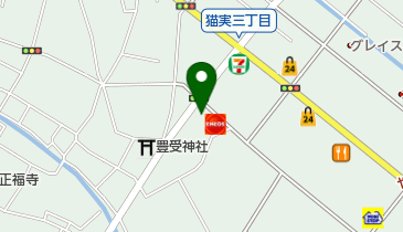 ヘアーブルームの地図画像