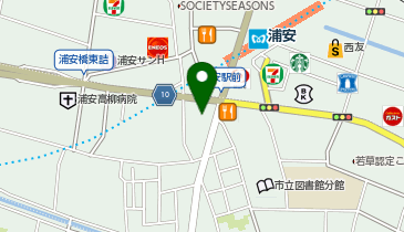 ヘアポリッシュの地図画像