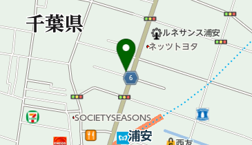 三崎商事株式会社の地図画像