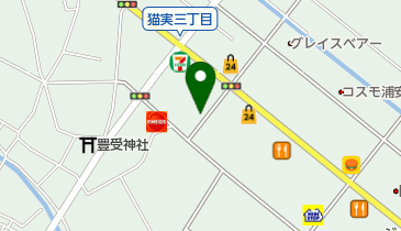 ヘアーサロン・ダンの地図画像