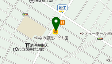 HAIR銀巴里の地図画像