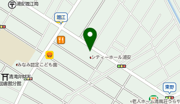 ピザハット浦安店の地図画像