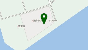 浦安市役所 クリーンセンターの地図画像