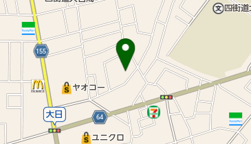 大野洋子バレエスクールの地図画像