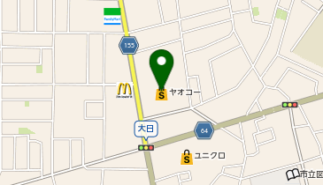 M2プラザの地図画像