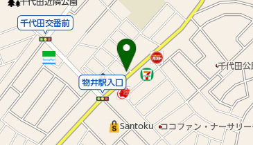 うず潮クリーニング店の地図画像