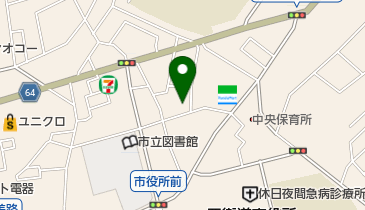 山一自動車工業の地図画像