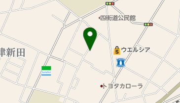 まきの生花店の地図画像