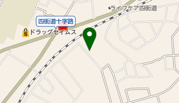 あーと美容室の地図画像