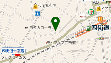 栗山美容室の地図画像