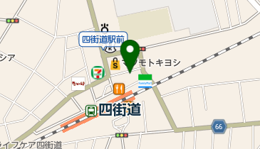スパゲティハウスファーレ四街道店の地図画像