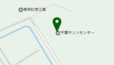 株式会社千葉サンソセンター 袖ヶ浦工場の地図画像