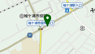 有限会社藤田金物袖ケ浦店の地図画像