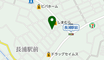 日本キリスト教団長浦教会の地図画像