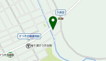 美容室サソウの地図画像