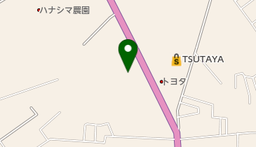 クリーニングショップ太陽グリーンタウン八街店の地図画像