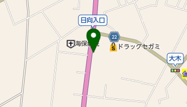 瀬能モータースの地図画像